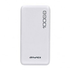 Внешний аккумулятор (Power Bank) Awei P28K белый 10000 мАч
